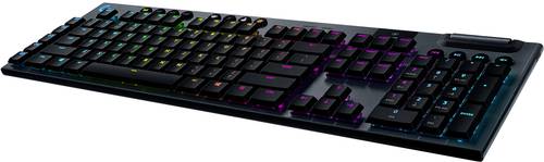 Logitech Gaming G915 Lightspeed TACTILE Kabellos Gaming-Tastatur US-Englisch, QWERTY Schwarz