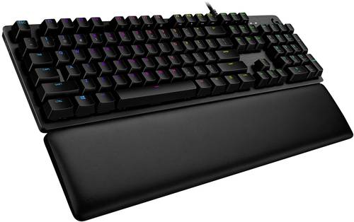 Logitech Gaming G513 Carbon GX Kabelgebunden Gaming-Tastatur US-Englisch, QWERTY Karbon