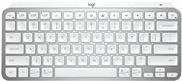 Logitech MX Keys Mini for Business – Tastatur – hinterleuchtet – kabellos – Bluetooth LE – QWERTY – International Englisch – Pale Gray