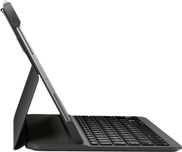 Kurzinfo: Logitech Slim Folio Pro - Tastatur und Foliohülle - hinterleuchtet - Bluetooth - Französisch - für Apple 27