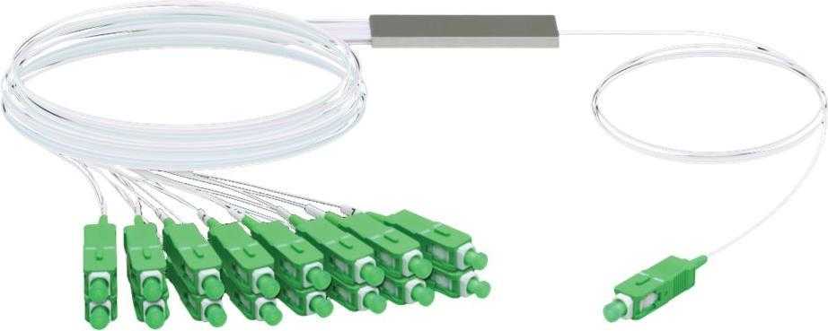 Ubiquiti UFiber – Netzwerk-Splitter – SC/APC (M) bis SC/APC (M) – 1.5 m – Glasfaser – G.657.A1