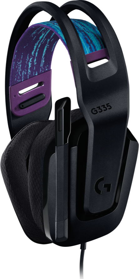 Logitech G G335 Kopfhörer Kopfband 3,5-mm-Anschluss Schwarz (981-000978)