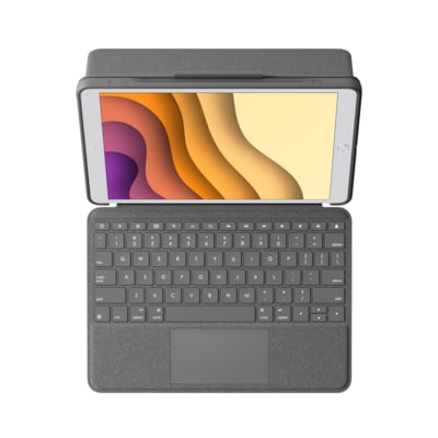 Logitech Combo Touch Tastaturcase mit Trackpad für iPad 10,2″ (2021 -2019)