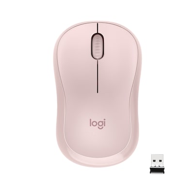 Logitech M220 Silent Kabellose Maus Rosa