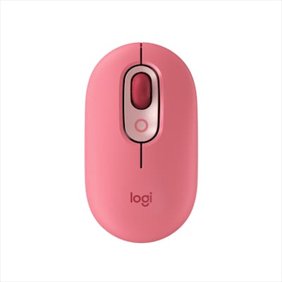 Logitech POP Kabellose Maus Heartbreaker-Rose