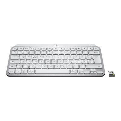 Logitech MX Keys Mini Kabellose Tastatur Grey Business Version