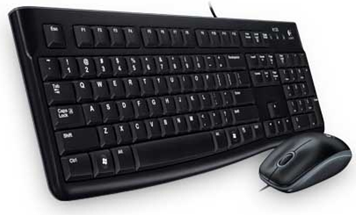 Logitech Desktop MK120 – Tastatur-und-Maus-Set – USB – Russisch