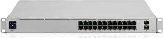 Kurzinfo: Ubiquiti UniFi Switch USW-Pro-24 - Switch - L3 - managed - 24 x 10/100/1000 + 2 x 10 Gigabit SFP+ (Uplink) - Desktop