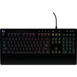 Kurzinfo: Logitech Prodigy G213 - Tastatur - backlit - USB - US International Gruppe Tastaturen Hersteller Logitech Hersteller Art. Nr. 920-008093 Modell Prodigy G213 EAN/UPC 5099206065970 Produktbeschreibung: Logitech Prodigy G213 - Tastatur - US International Gerätetyp Tastatur Hintergrundbeleuchtet 16.8 million colors Schnittstelle USB Layout US International Tastaturkurzbefehl-Funktion Stummtaste