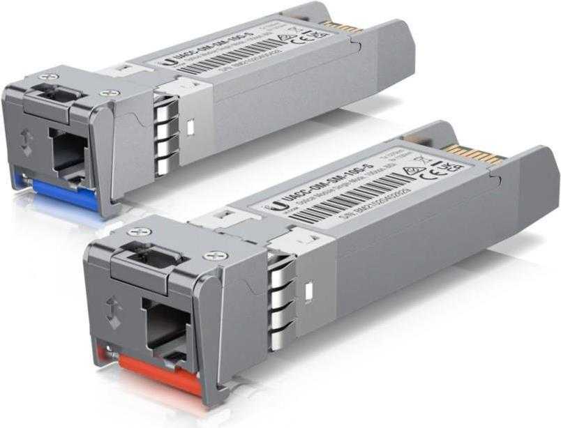 Ubiquiti – SFP (Mini-GBIC)-Transceiver-Modul – 10 GigE – 10GBASE-BiDi – LC Single-Modus – 1270 nm / 1330 nm (Packung mit 2) (UACC-OM-SM-10G-S-2)