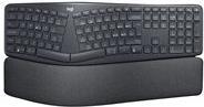 Logitech ERGO K860 – Tastatur – kabellos – 2.4 GHz, Bluetooth 5.0 – QWERTY – GB – Graphite