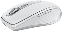 Logitech MX Anywhere 3 – Maus – Laser – 6 Tasten – kabellos – Bluetooth, 2.4 GHz – kabelloser Empfänger (USB) – Hellgrau