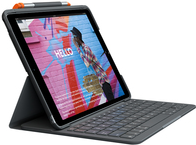 Logitech Slim Folio, KeyboardDock für Apple iPad 10.2, schwarz, DE (920-009474)