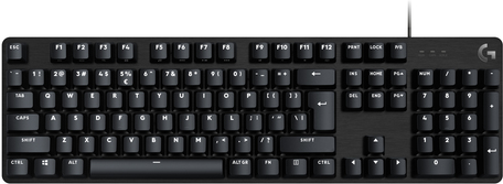 Kurzinfo: Logitech G G413 SE - Tastatur - hintergrundbeleuchtet - USB - QWERTY - US International - Schwarz Gruppe Tastaturen Hersteller Logitech Hersteller Art. Nr. 920-010437 Modell G G413 SE EAN/UPC 5099206097926 Produktbeschreibung: Logitech G G413 SE - Tastatur - QWERTY - US International - Schwarz Gerätetyp Tastatur Hintergrundbeleuchtet Weiß Schnittstelle USB Anschlusstechnik Kabelgebunden Lokalisierung und Layout QWERTY US International Numerische Tastatur Ja Gaming Ja Farbe Schwarz Abmessungen (Breite x Tiefe x Höhe) 43.5 cm x 12.7 cm x 3.63 cm Gewicht 780 g Ausführliche Details Allgemein Gerätetyp Tastatur Hintergrundbeleuchtet Weiß Schnittstelle USB Eingabegerät Tastaturtechnologie Mechanisch Anti-Ghosting Ja Simultane Tastendrücke Anzahl 6 Gaming Ja Besonderheiten Nummernblock Breite 43.5 cm Tiefe 12.7 cm Höhe 3.63 cm Gewicht 780 g Verschiedenes Farbe Schwarz Kabellänge 1.8 m Software & Systemanforderungen Erforderliches Betriebssystem Windows 10 oder aktuellere Version