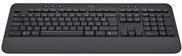 Logitech Signature K650 – Tastatur – kabellos – Bluetooth LE – AZERTY – Französisch – Graphite