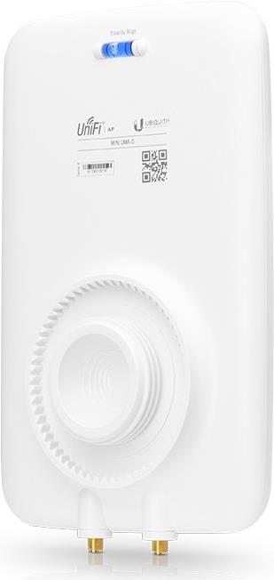 Ubiquiti UniFi UMA-D – Antenne – Pfosten montierbar, geeignet für Wandmontage – Wi-Fi – 10 dBi (für 2,4 – 2,5 GHz), 15 dBi (für 5,1 – 5,9 GHz) – gerichtet