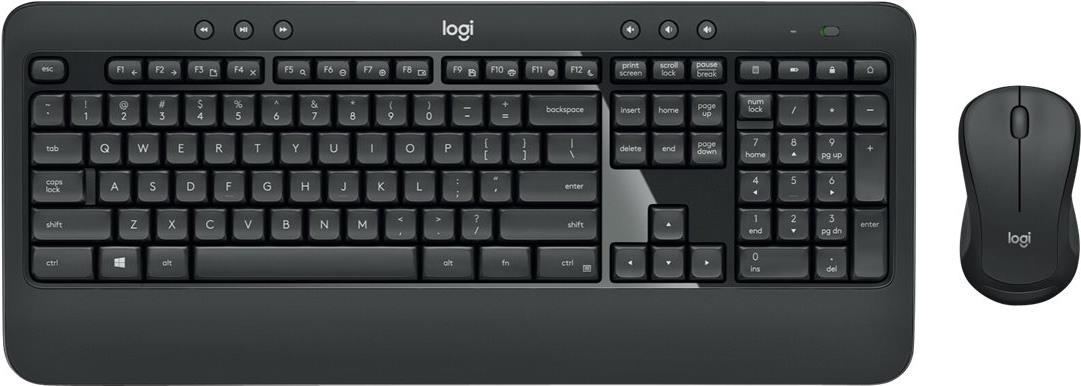 Logitech MK540 Advanced – Tastatur-und-Maus-Set – kabellos – 2.4 GHz – QWERTY – Italienisch