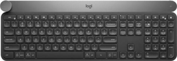 Kurzinfo: Logitech Craft Advanced with Creative Input Dial - Tastatur - hinterleuchtet - Bluetooth