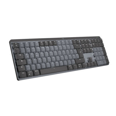 Logitech MX Mechanical Wireless Illuminated Performance Tastatur , kabellos, Clicky Switches, schwarz/Graphit