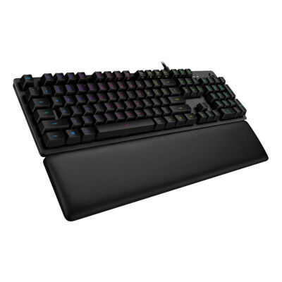 Logitech G513 Carbon Gaming Tastatur – Mechanische Gaming Tastatur, Lineare Switches, Deutsches Layout