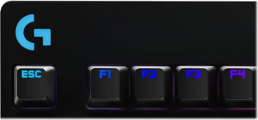 Kurzinfo: Logitech G PRO - Tastatur - backlit - USB - Tastenschalter: GX Blue Clicky Gruppe Tastaturen Hersteller Logitech Hersteller Art. Nr. 920-010075 Modell G PRO EAN/UPC Produktbeschreibung: Logitech G PRO - Tastatur Gerätetyp Tastatur Hintergrundbeleuchtet LIGHTSYNC Schnittstelle USB Anschlusstechnik Kabelgebunden Tastaturkurzbefehl-Funktion Programmierbar Tastenschaltertyp GX Blue Clicky Abmessungen (Breite x Tiefe x Höhe) 36.1 cm x 15.3 cm x 3.4 cm Ausführliche Details Allgemein Gerätetyp Tastatur Hintergrundbeleuchtet LIGHTSYNC Schnittstelle USB Eingabegerät Tastaturkurzbefehl-Funktion Programmierbar Tastaturtechnologie Mechanisch Tastenschaltertyp GX Blue Clicky Einstellbare Höhe Ja Abnehmbares Kabel Ja Breite 36.1 cm Tiefe 15.3 cm Höhe 3.4 cm Verschiedenes Kabellänge 1.8 m