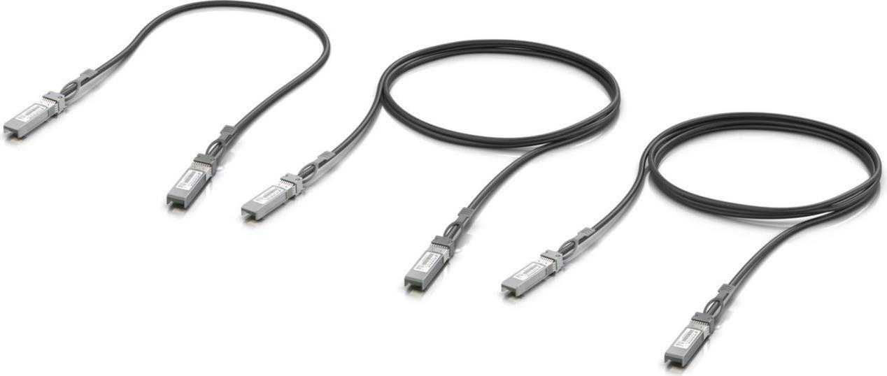 Ubiquiti – 25GBase Direktanschlusskabel – SFP+ zu SFP+ – 50 cm – 4.1 mm – passiv – Schwarz