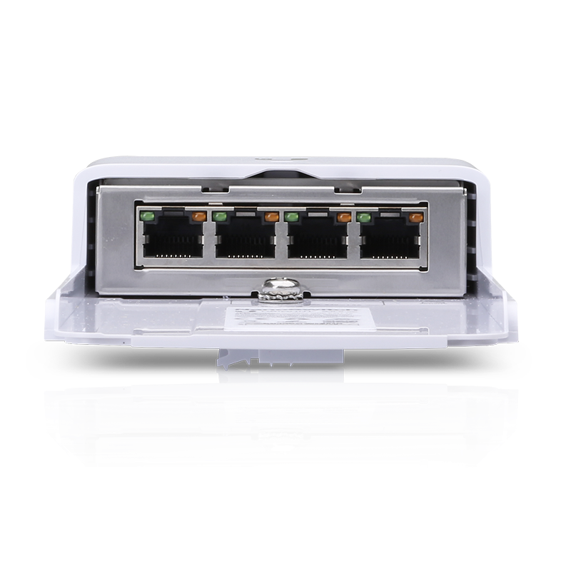 Ubiquiti NanoSwitch N-SW – Switch – 4 x 10/100/1000 (PoE) – Passive PoE (N-SW)