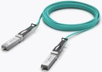 Ubiquiti – 25GBase Direktanschlusskabel – SFP28 zu SFP28 – 10 m – 3 mm – Glasfaser – Active Optical Cable (AOC) – Aquamarin