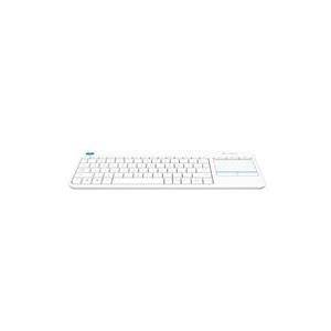 Kurzinfo: Logitech Wireless Touch Keyboard K400 Plus - Tastatur - 2.4 GHz - Niederländisch QWERTY - weiß Gruppe Tastaturen Hersteller Logitech Hersteller Art. Nr. 920-007146 EAN/UPC 5099206059436 Produktbeschreibung: Logitech Wireless Touch Keyboard K400 Plus - Tastatur - Niederländisch QWERTY Gerätetyp Tastatur - drahtlos Schnittstelle 2.4 GHz Kabelloser Empfänger Kabelloser Empfänger (USB) Layout Niederländisch QWERTY Tastaturkurzbefehl-Funktion Stummtaste