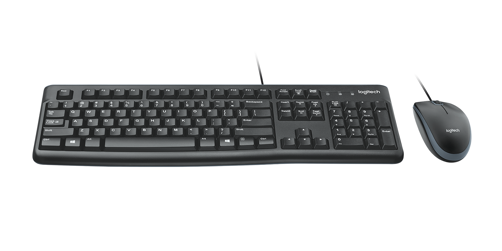 Logitech MK120 – Tastatur-und-Maus-Set – USB – Französisch