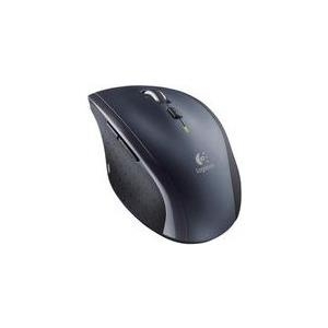 Logitech Marathon Mouse M705 – Maus – Laser – drahtlos – 2,4 GHz – kabelloser Empfänger (USB) – Schwarz/Grau (910-001950)