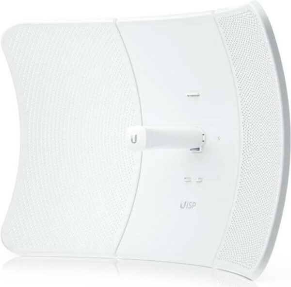 Kurzinfo: Ubiquiti airMAX LiteBeam 5AC XR - Wireless Bridge - AirMax ac - AirMax ac - 5.15 - 5.85 GHz - Stabmontage Gruppe Netzwerkgeräte Hersteller Ubiquiti Hersteller Art. Nr. LBE-5AC-XR EAN/UPC 4251876806630 Produktbeschreibung: Ubiquiti airMAX LiteBeam 5AC XR - Wireless Bridge - AirMax ac Gerätetyp Wireless Bridge Formfaktor Stabmontage - außen Data Link Protocol AirMax ac Frequenzband 5.15 - 5.85 GHz Leistung Maximaler Durchsatz: 450 Mbit/s Power Over Ethernet (PoE)-Unterstützung PoE Abmessungen (Breite x Tiefe x Höhe) 74.7 cm x 34.3 cm x 52.5 cm Gewicht 3.2 kg Ausführliche Details Allgemein Gerätetyp Wireless Bridge Robustes Design Außen Integrierte Peripheriegeräte GPS Breite 74.7 cm Tiefe 34.3 cm Höhe 52.5 cm Gewicht 3.2 kg Netzwerk Formfaktor Stabmontage Anschlusstechnik Kabellos Datenübertragungsrate 350 Mbps Data Link Protocol AirMax ac Remoteverwaltungsprotokoll SNMP