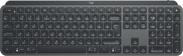 Kurzinfo: Logitech MX Keys - Tastatur - hinterleuchtet - Bluetooth