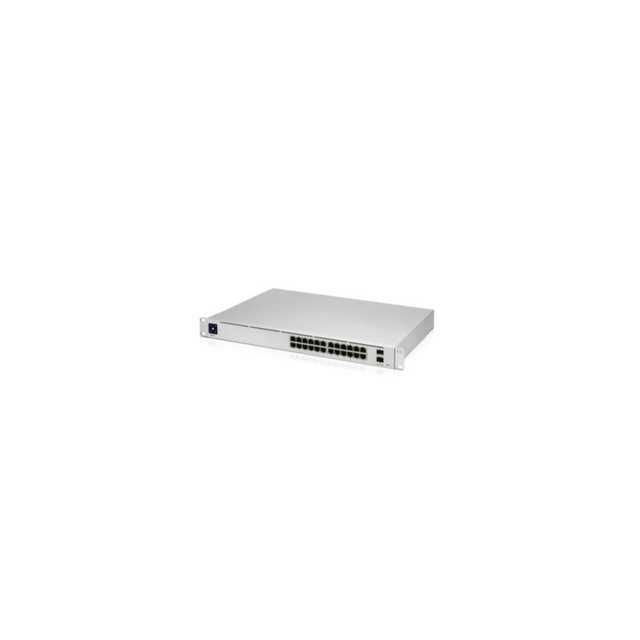 UbiQuiti USW-PRO-24 Netzwerk-Switch (Flusskontrolle,Inter-VLAN Routing,Storm Control)