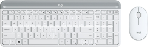 Kurzinfo: Logitech Slim Wireless Combo MK470 - Tastatur-und-Maus-Set - kabellos - 2.4 GHz - Italienisch - Off-White Gruppe Tastaturen Hersteller Logitech Hersteller Art. Nr. 920-009197 EAN/UPC 5099206086531 Produktbeschreibung: Logitech Slim Wireless Combo MK470 - Tastatur-und-Maus-Set - Italienisch - Off-White Gerätetyp Tastatur-und-Maus-Set Schnittstelle 2.4 GHz Kabelloser Empfänger Nano kabelloser Empfänger (USB) Eingabegerät Tastatur Anschlusstechnik Kabellos Lokalisierung und Layout Italienisch Numerische Tastatur Ja Zeigegerät Maus - kabellos - optisch - rechts- und linkshändig Anzahl Tasten 3 Farbe Off-White Ausführliche Details Allgemein Gerätetyp Tastatur-und-Maus-Set Schnittstelle 2.4 GHz Max. Betriebsabstand Bis zu 10 m Kabelloser Empfänger Nano kabelloser Empfänger (USB) Abmessungen (B x T x H)/Gewicht Tastatur: 37.35 cm x 14.39 cm x 2.13 cm / 558 g Maus: 5.9 cm x 10.7 cm x 2.65 cm / 100 g Drahtlosempfänger: 1.87 cm x 0.61 cm x 1.44 cm / 1.8 g Eingabegerät Typ Tastatur - kabellos