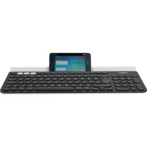 Logitech K780 Multi-Device – Tastatur – Bluetooth, 2.4 GHz – UK Englisch – weiß