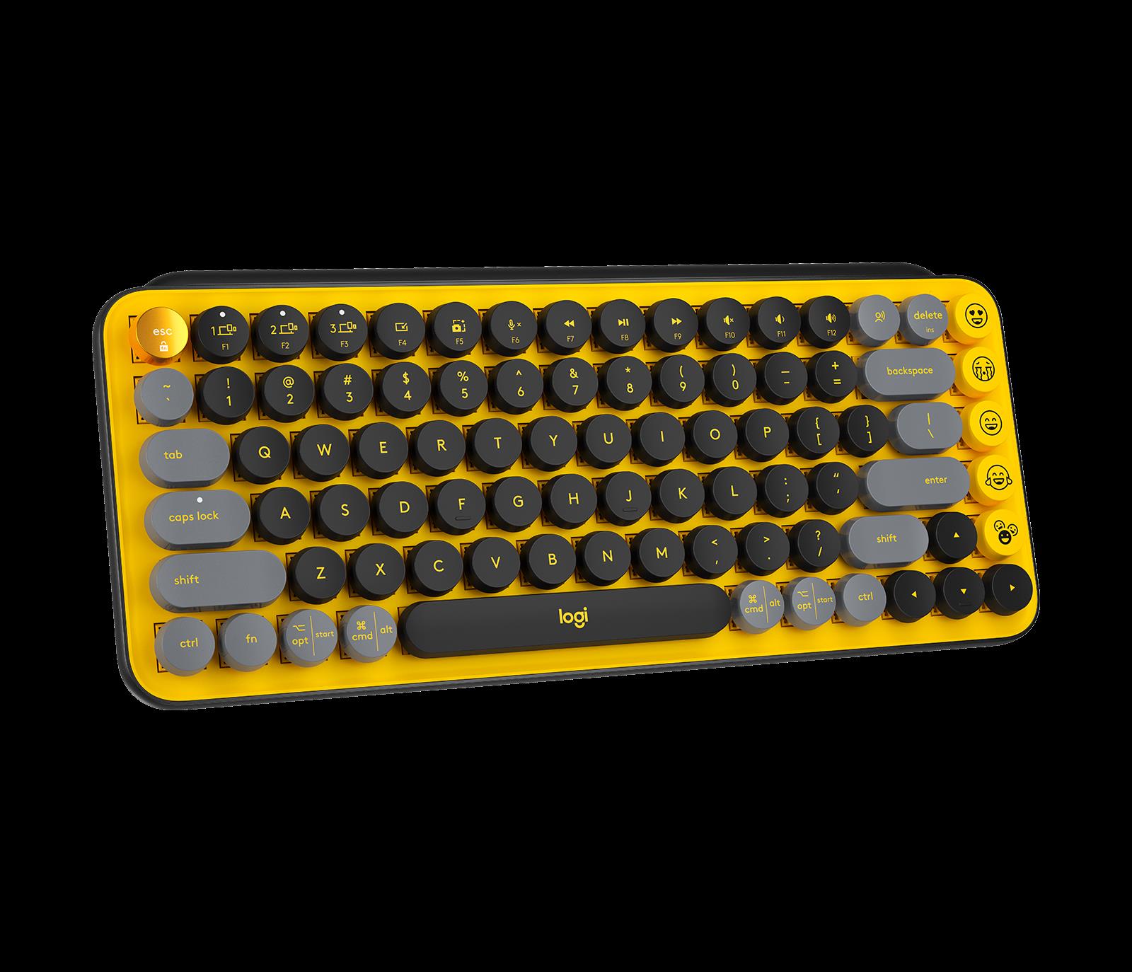 Kurzinfo: Logitech POP Keys - Tastatur - kabellos - Bluetooth LE