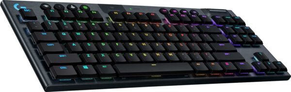 Kurzinfo: Logitech G915 TKL Tenkeyless LIGHTSPEED Wireless RGB Mechanical Gaming Keyboard - Tastatur - backlit - USB