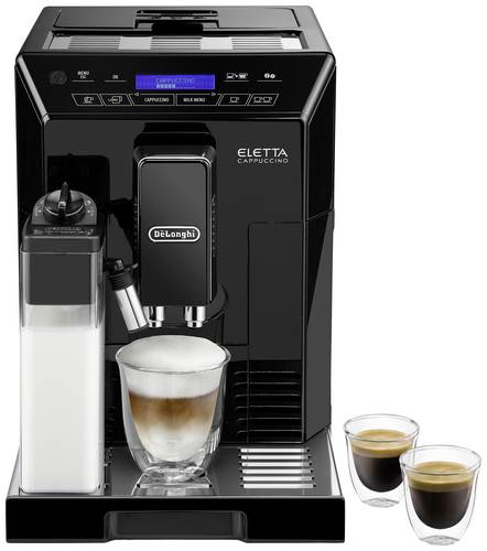 Delonghi Kaffeevollautomat ECAM44.668.B - Eletta Cappuccino mit Sensorbedienfeld mit Direktwahltasten für Cappuccino