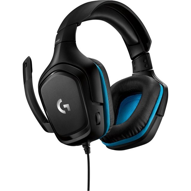 Logitech G G432 Gaming HeadsetMit dem Logitech G432 Gaming-Headset mit 7.1 Surround Sound hörst du mehr vom Spiel dank der 50 mm Audio-Treiber für bombastischen Sound. Der DTS Headphone:X 2.0 Surround Sound ermöglicht vollständiges Eintauchen in die Spielwelt dank exakter positionsabhängiger Klangtreue. Höre Feinde