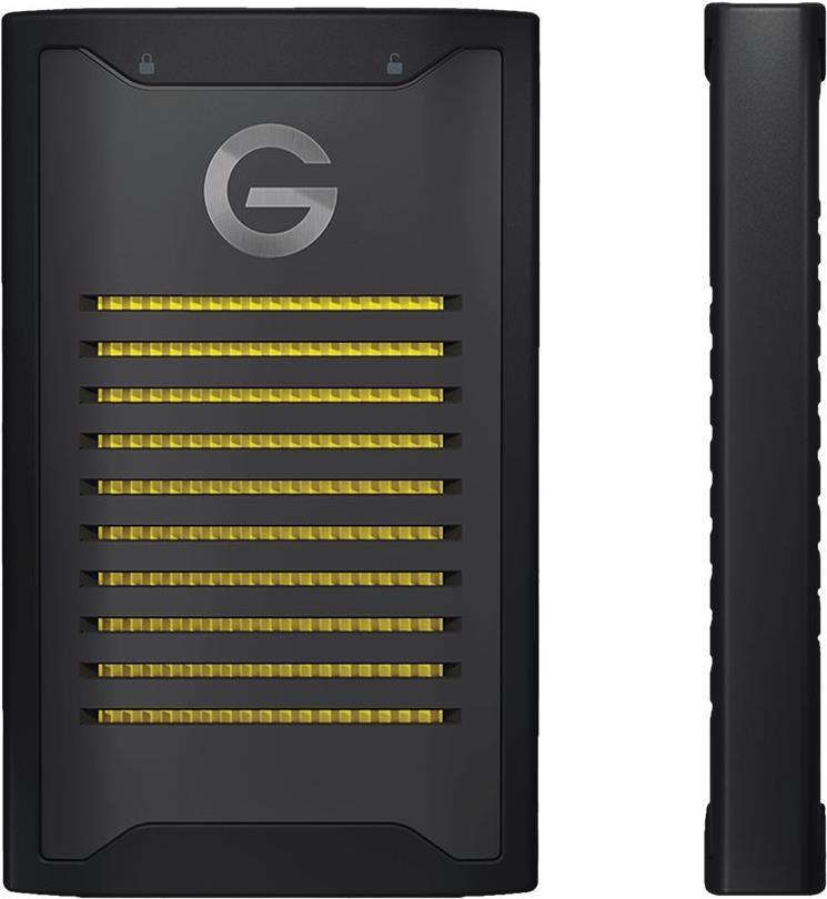 SANDISK PROFESSIONAL G-DRIVE ArmorLock – SSD – verschlüsselt – 1 TB – extern (tragbar) – USB 3.2 Gen 2 (USB-C Steckverbinder) – 256-bit AES-XTS (SDPS41A-001T-GBANB)