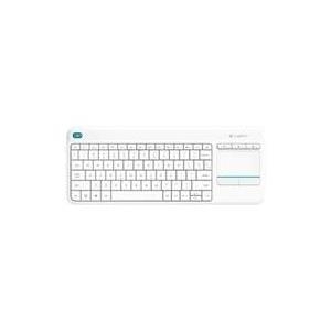 Kurzinfo: Logitech Wireless Touch Keyboard K400 Plus - Tastatur - 2.4 GHz - Deutsch - weiß Gruppe Tastaturen Hersteller Logitech Hersteller Art. Nr. 920-007128 EAN/UPC 5099206059269 Produktbeschreibung: Logitech Wireless Touch Keyboard K400 Plus - Tastatur - Deutsch Gerätetyp Tastatur - drahtlos Schnittstelle 2.4 GHz Kabelloser Empfänger Kabelloser Empfänger (USB) Layout Deutsch Tastaturkurzbefehl-Funktion Lautstärkeregler