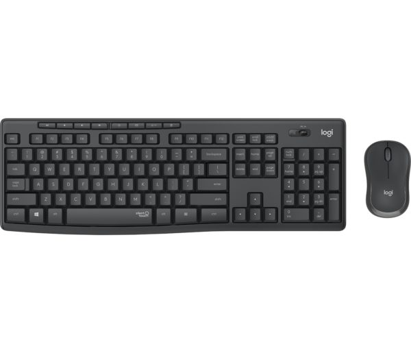 Kurzinfo: Logitech MK295 Silent - Tastatur-und-Maus-Set - kabellos - 2.4 GHz - Spanisch - Graphite Gruppe Tastaturen Hersteller Logitech Hersteller Art. Nr. 920-009798 Modell MK295 Silent EAN/UPC 5099206092419 Produktbeschreibung: Logitech MK295 Silent - Tastatur-und-Maus-Set - Spanisch - Graphite Gerätetyp Tastatur-und-Maus-Set Schnittstelle 2.4 GHz Kabelloser Empfänger Logitech Unifying-Empfänger Eingabegerät Tastatur Anschlusstechnik Kabellos Lokalisierung und Layout Spanisch Tastaturkurzbefehl-Funktion E-Mail