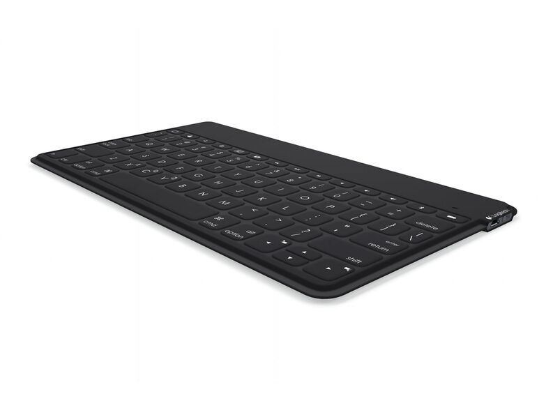 Logitech Keys-To-Go, Tastatur f. iPad/iPod/iPhone, Apple TV, Bluetooth, schwarz