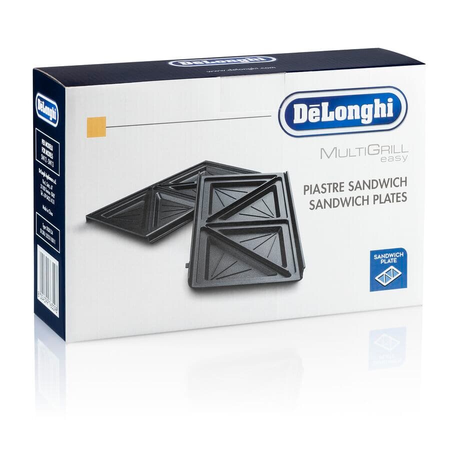 De’Longhi DLSK154 Sandwichplatten | Schwarz