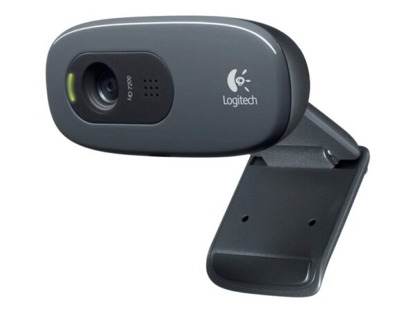 Die Logitech C310 HD-Webcam ist ideal für deine Videokommunikation im Breitbildformat: HD-Video mit 720p