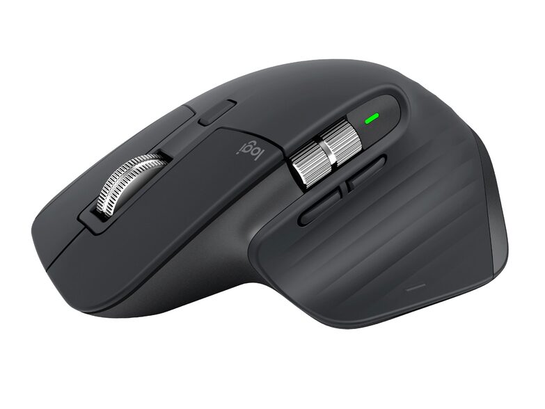 Logitech MX Master 3S, Kabellose Performance-Maus, graphit