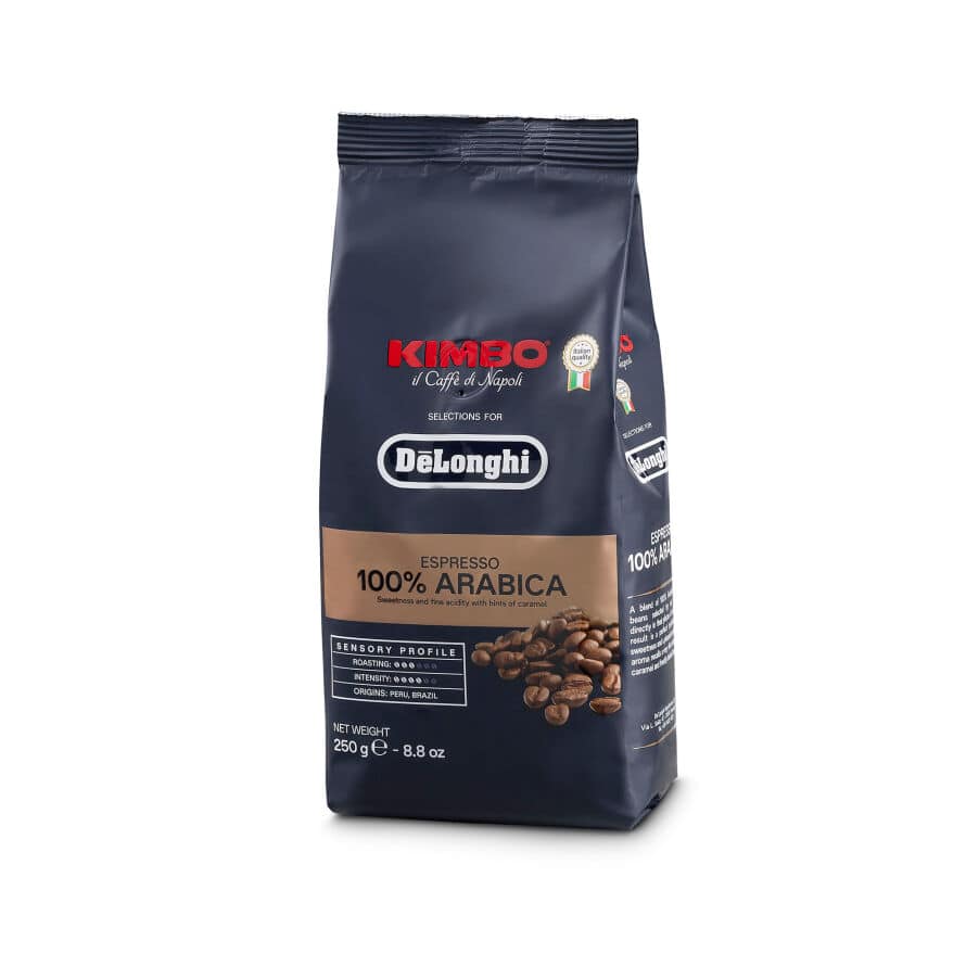 De’Longhi DLSC612 Kimbo for De’Longhi 100% Arabica Kaffeebohnen 250g | Blau