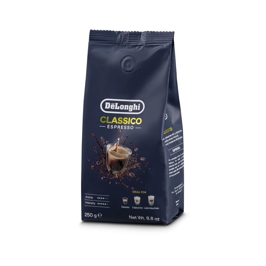 De’Longhi DLSC600 Classico Kaffeebohnen 50% Arabica 50% Robusta 250g | Blau