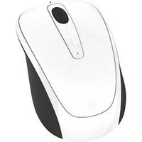 Microsoft Mobile Mouse 3500 Maus Funk BlueTrack Weiß (glänzend) 3 Tasten 1000 dpi